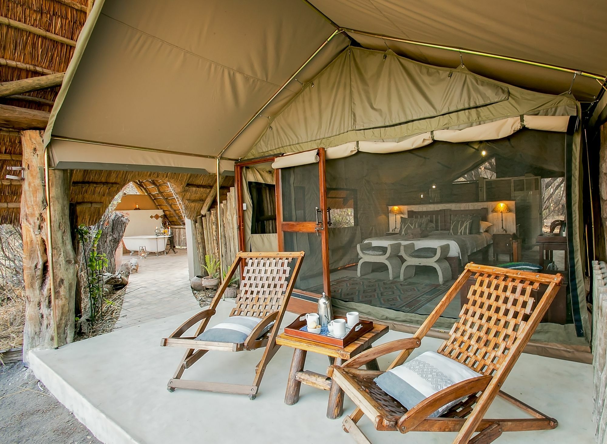 The Hide Safari Camp Dete Exterior foto